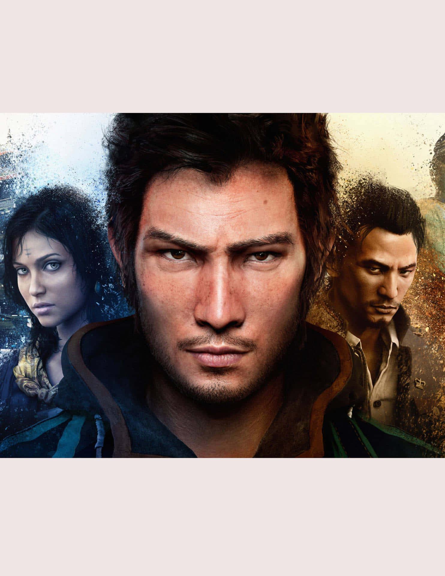 Far Cry 4, mobile phone, three intense characters, Full HD Phone Wallpaper