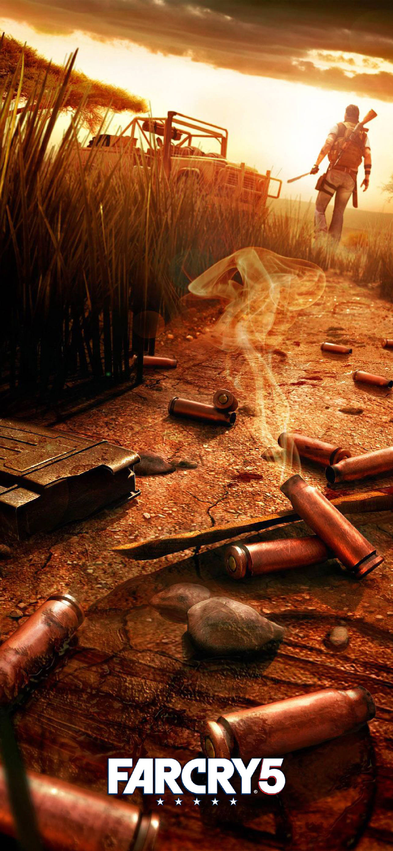Far Cry, bullet casings, soldier, 2K Phone Wallpaper