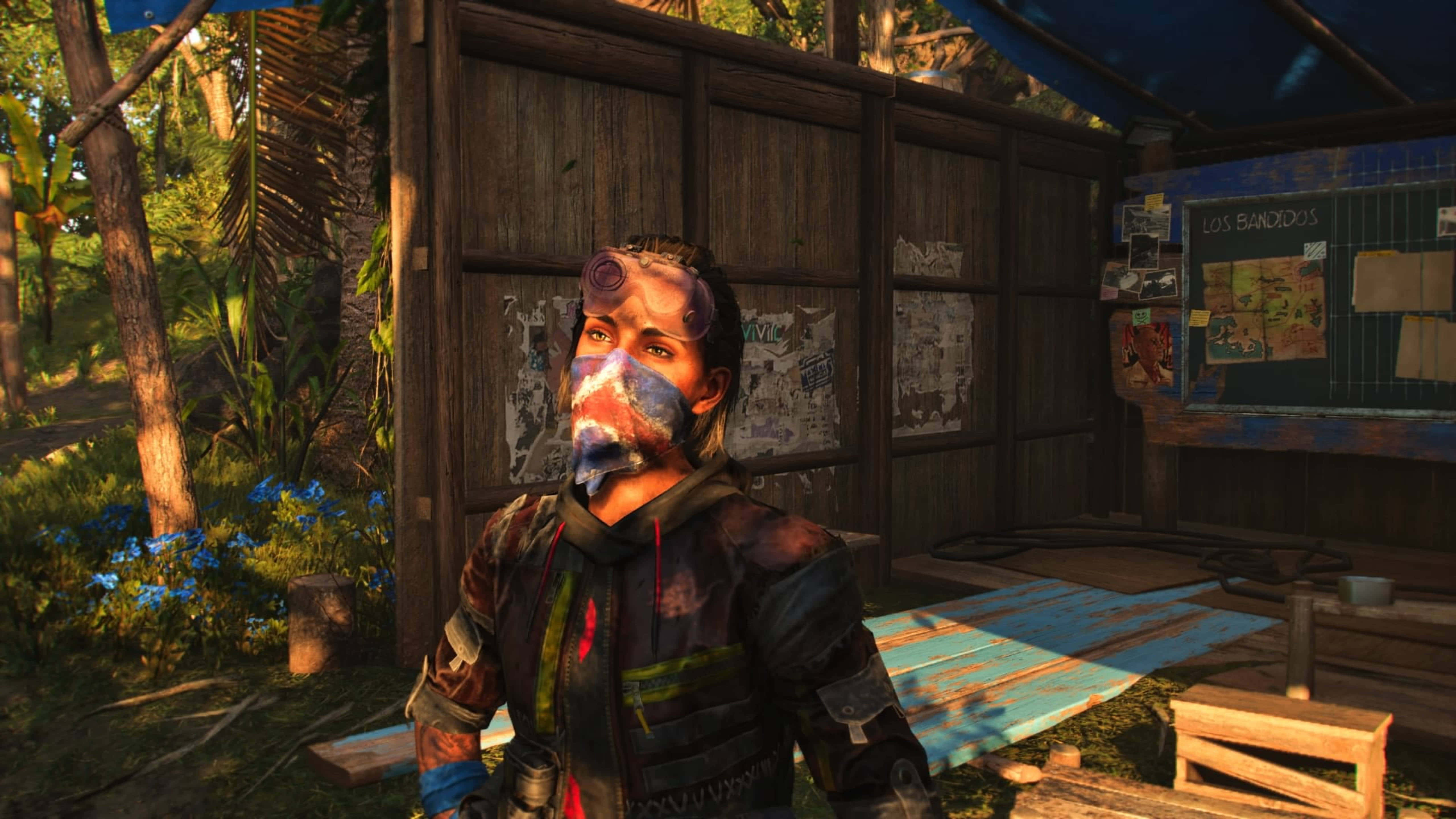 Far Cry New Dawn, jungle outpost, wooden walls, 5K Desktop Wallpaper