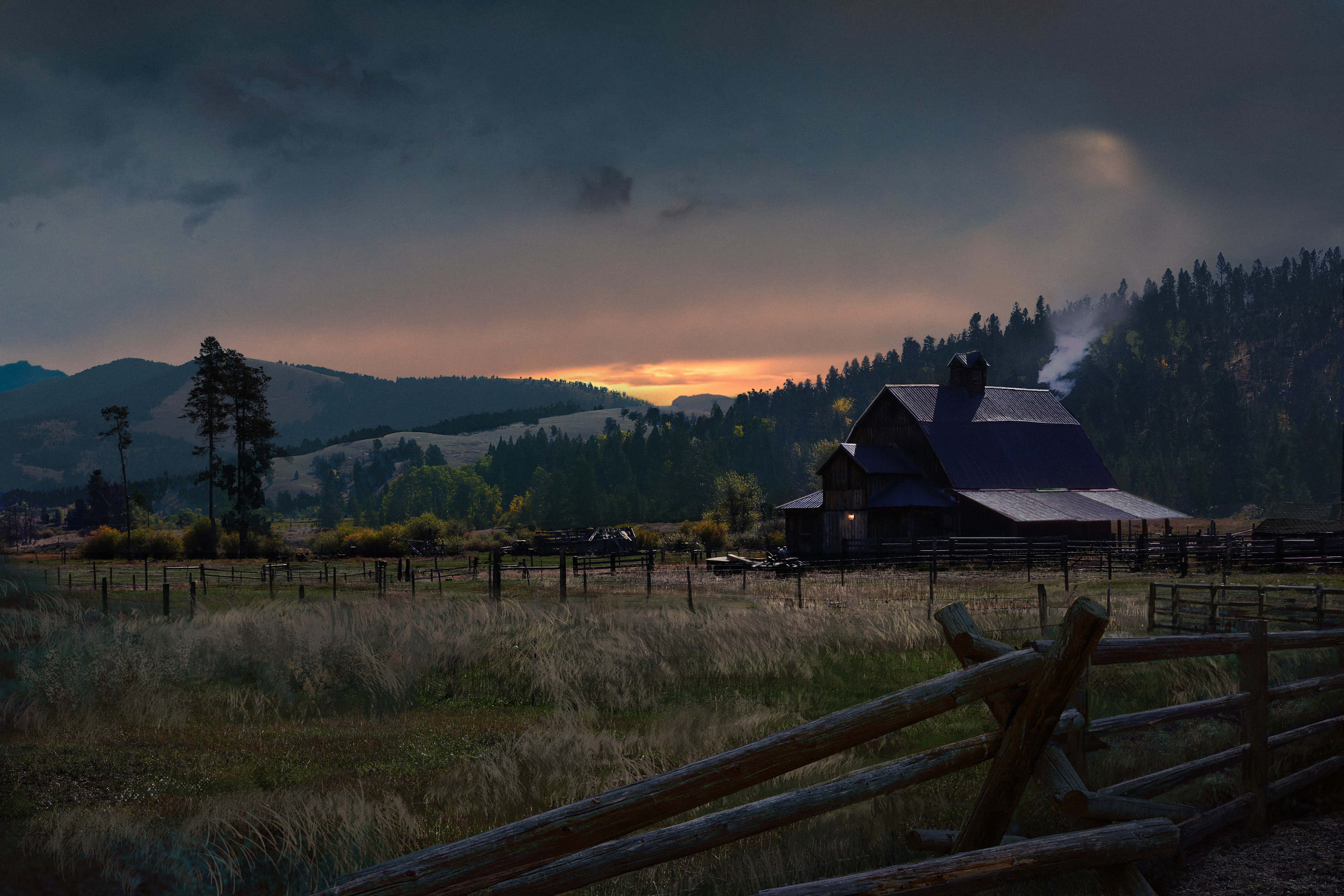 Far Cry, Sunset, Field, 4K Desktop Wallpaper