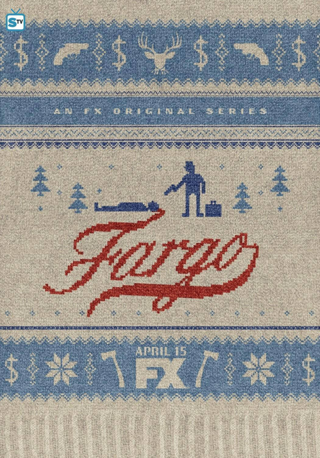 Fargo, knitted sweater, man with a suitcase, HD Phone Wallpaper