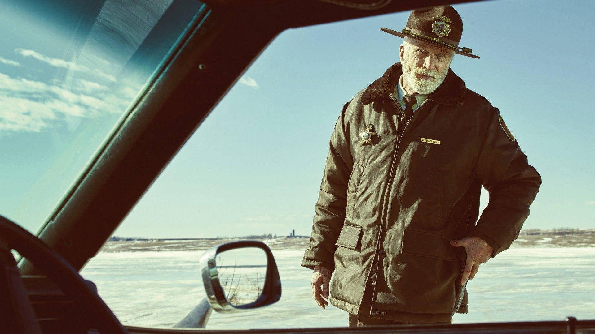 Fargo, old man, sheriff, Full HD Desktop Wallpaper