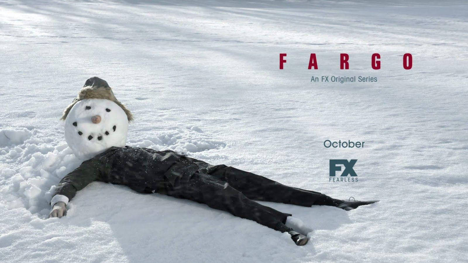 Fargo, snowman head, hat, HD Desktop Wallpaper