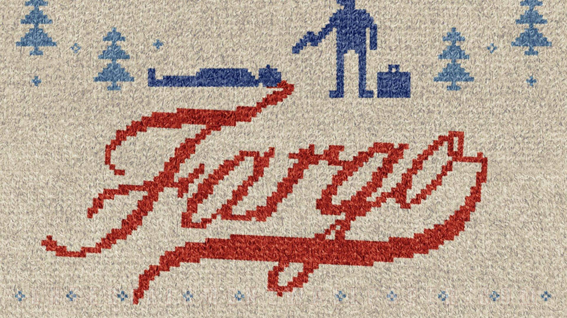 Fargo, cursive font, red script, Full HD Desktop Wallpaper