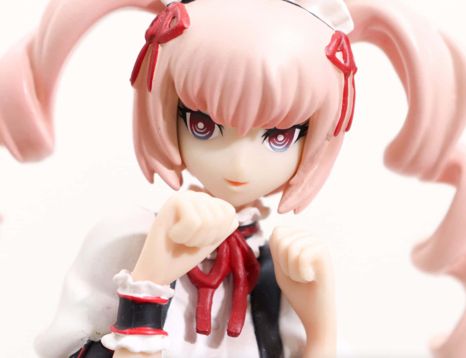 Faris Nyannyan, pink-haired, red eyes, HD Desktop Wallpaper