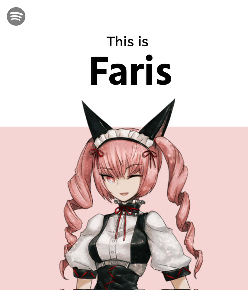 Faris Nyannyan, pink-haired, cat ears, SD Phone Wallpaper