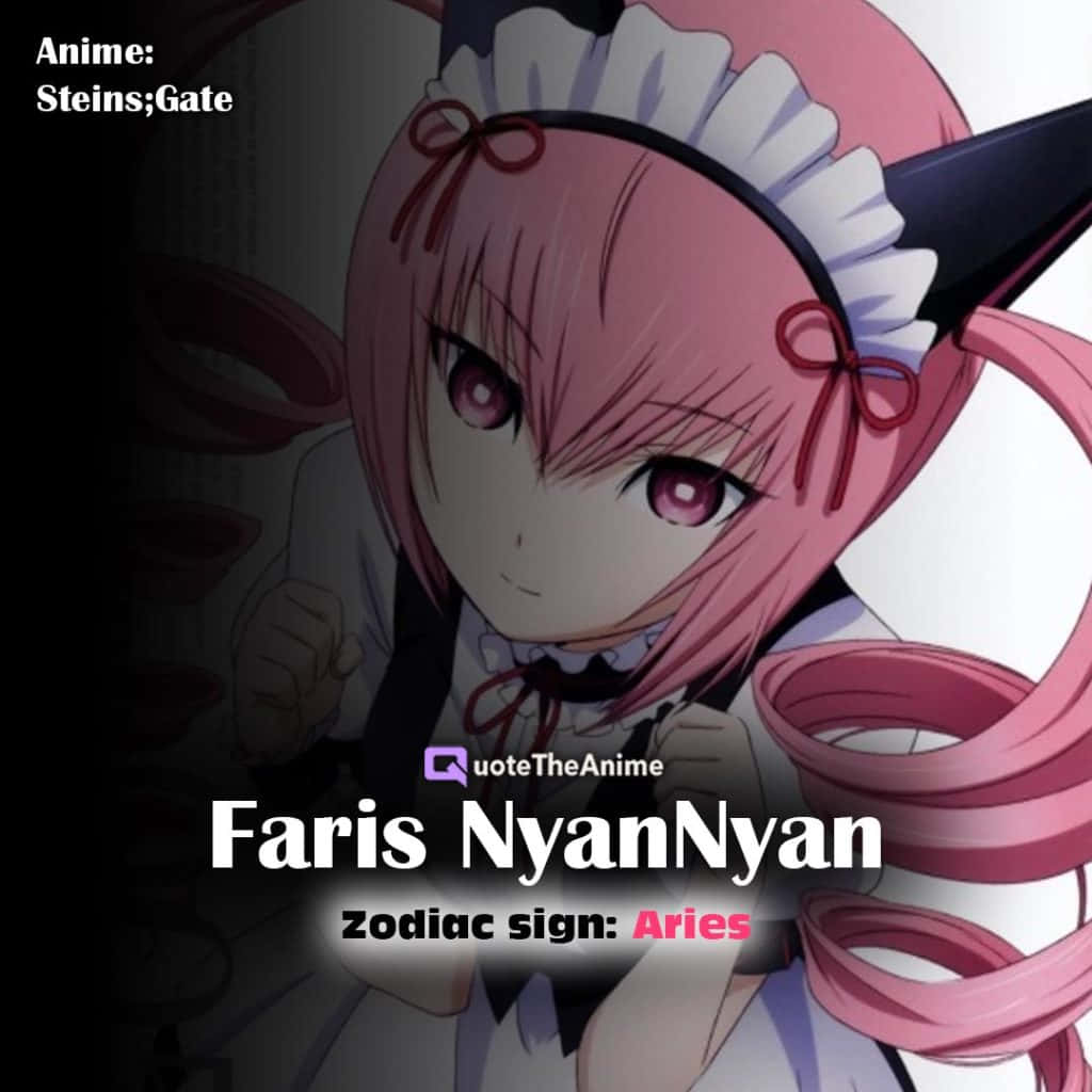Faris Nyannyan, pink-haired, anime girl, SD Desktop Wallpaper