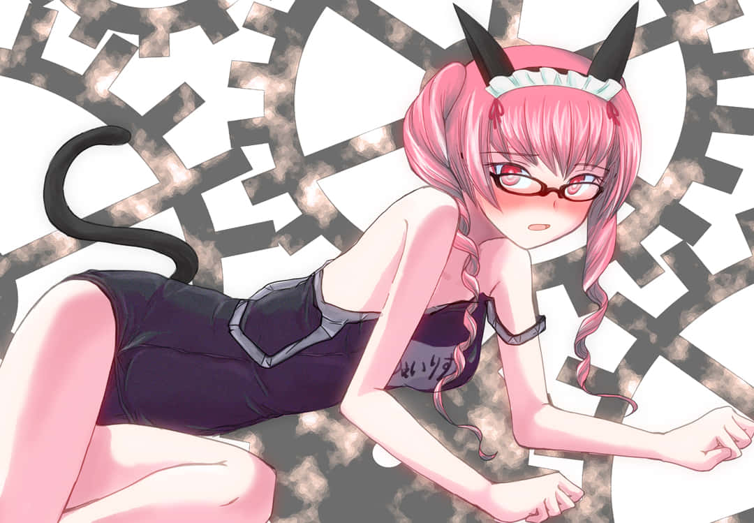 Faris Nyannyan, pink-haired, anime girl, SD Desktop Wallpaper