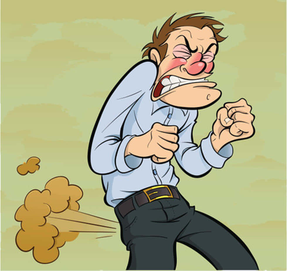 cartoon man, blue shirt, dark pants, SD Desktop Wallpaper