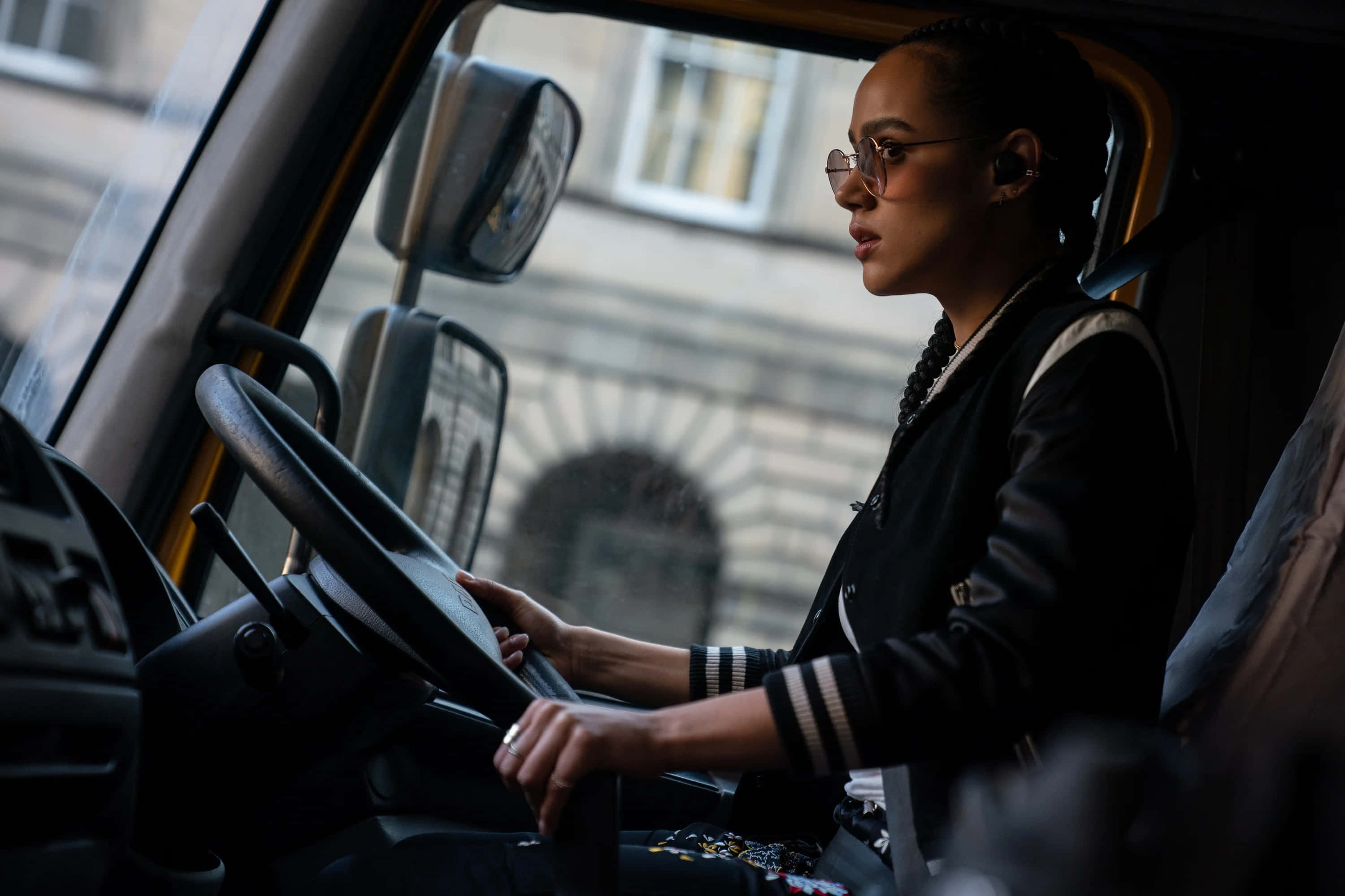 Fast And Furious 9, truck, steering wheel, 2K Desktop Wallpaper