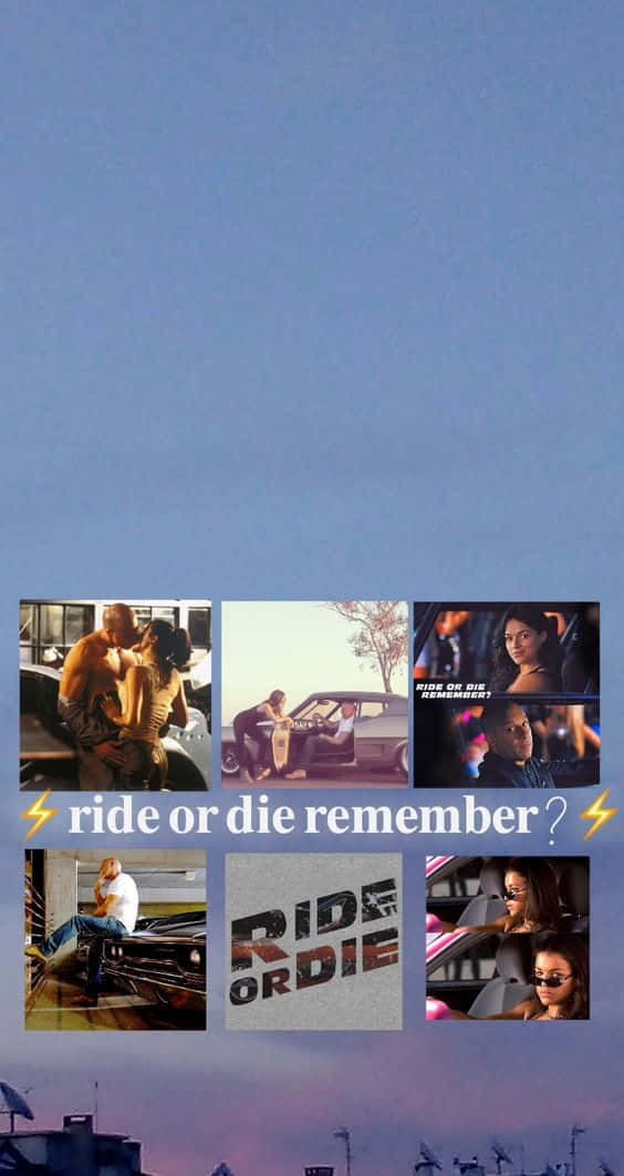 Fast And Furious, ride or die remember, twilight sky, SD Phone Wallpaper