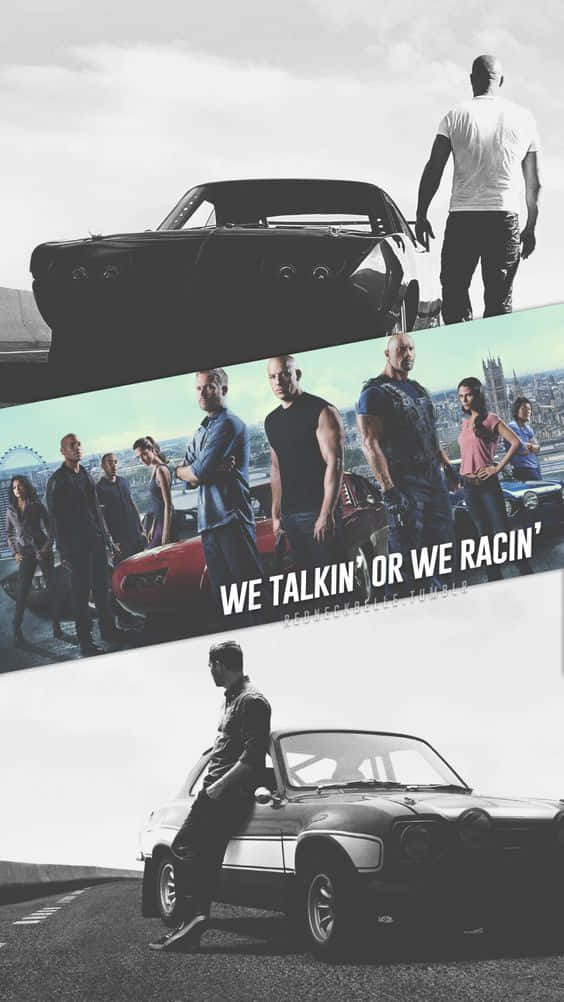 Fast and Furious, Fast and Furious 7, muscle cars, SD Phone Wallpaper
