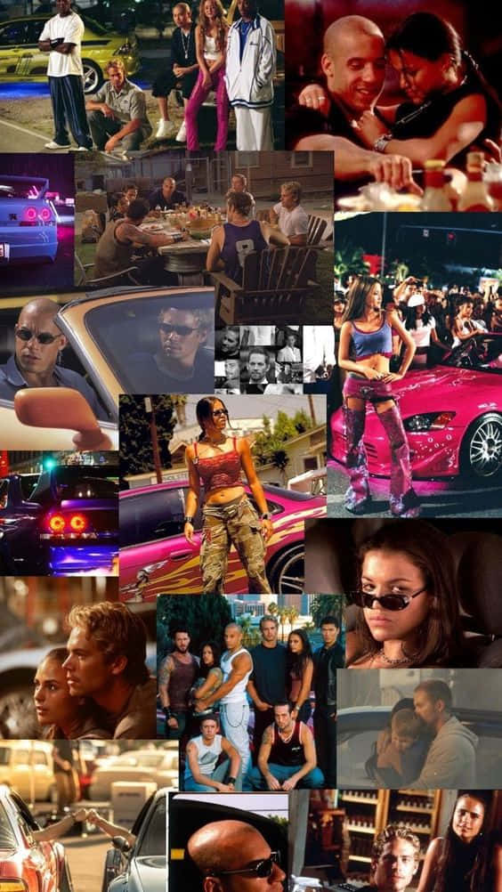 Fast and Furious 7, cars, street racing, SD Phone Wallpaper