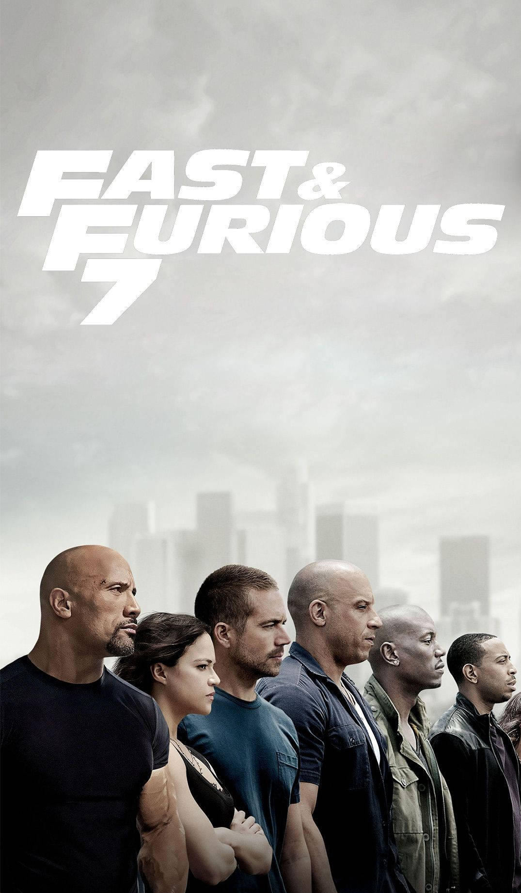 Fast And Furious 7, iPhone 7, city skyline, HD Phone Wallpaper