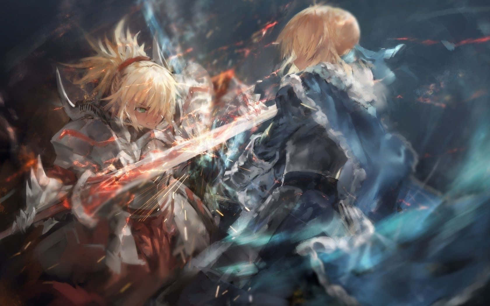 Fate Grand Order, Artoria Pendragon, anime warriors, HD Desktop Wallpaper