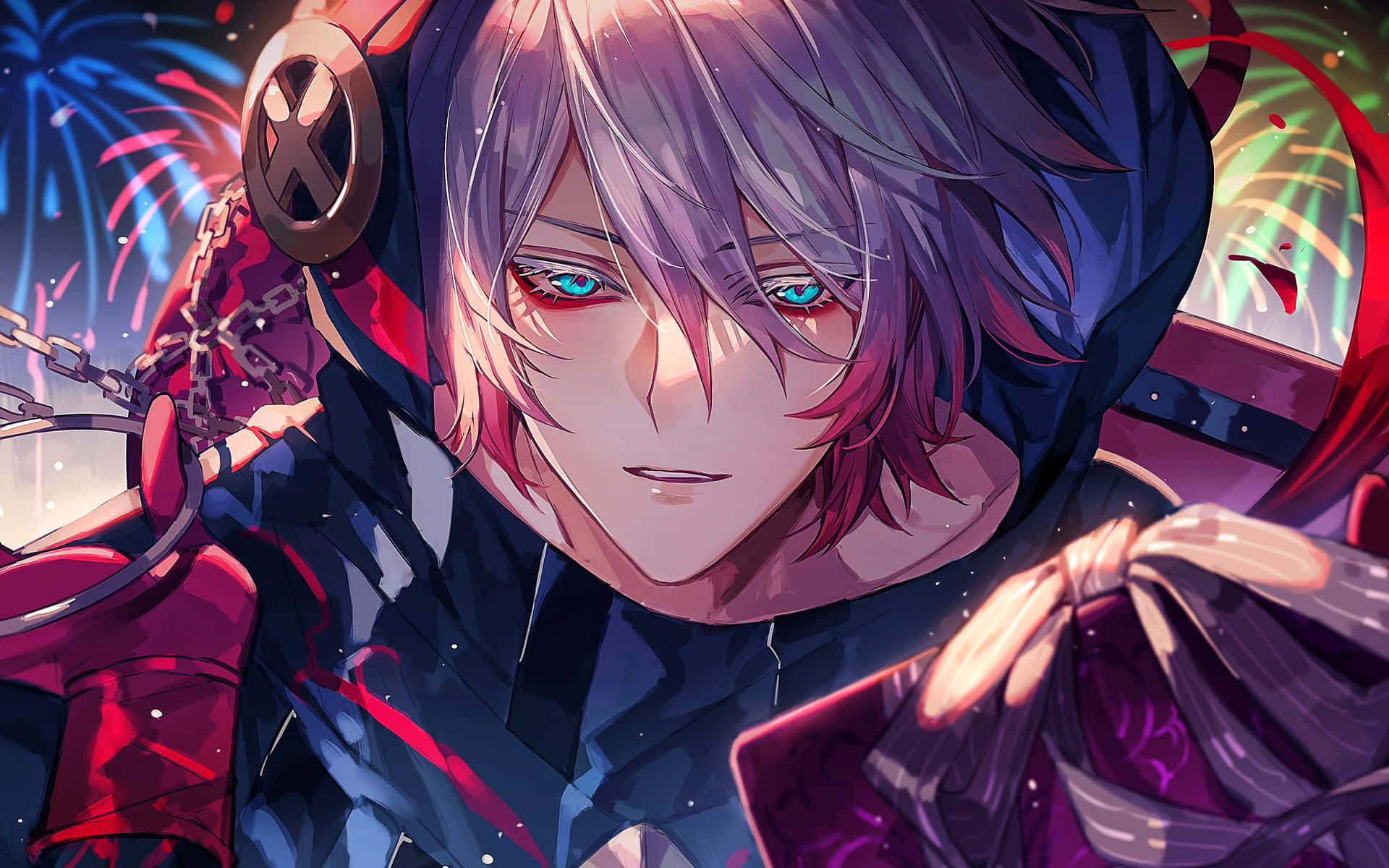 Fate Grand Order, Karna, silver hair, Full HD Desktop Wallpaper