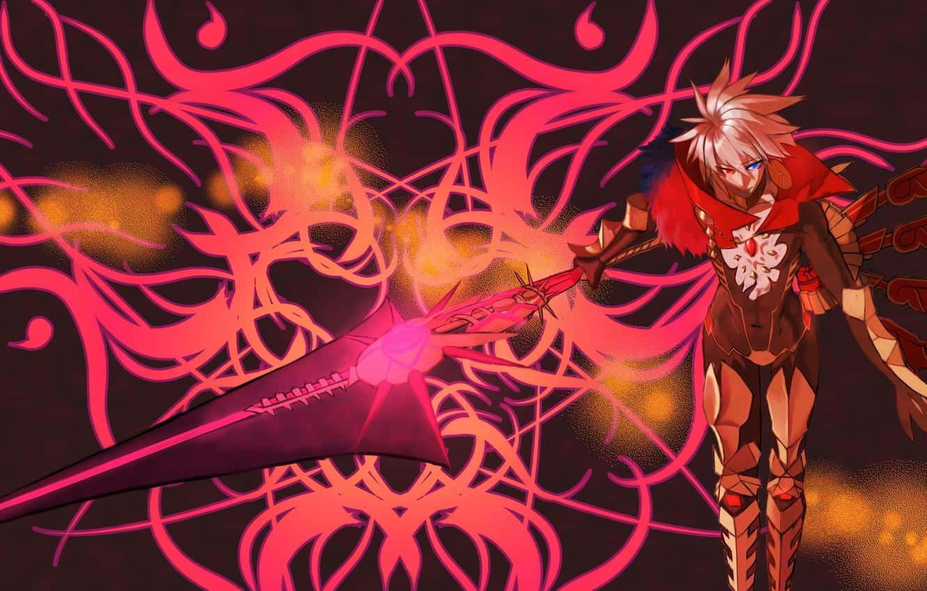 Fate Grand Order, Karna, epic battle stance, HD Desktop Wallpaper