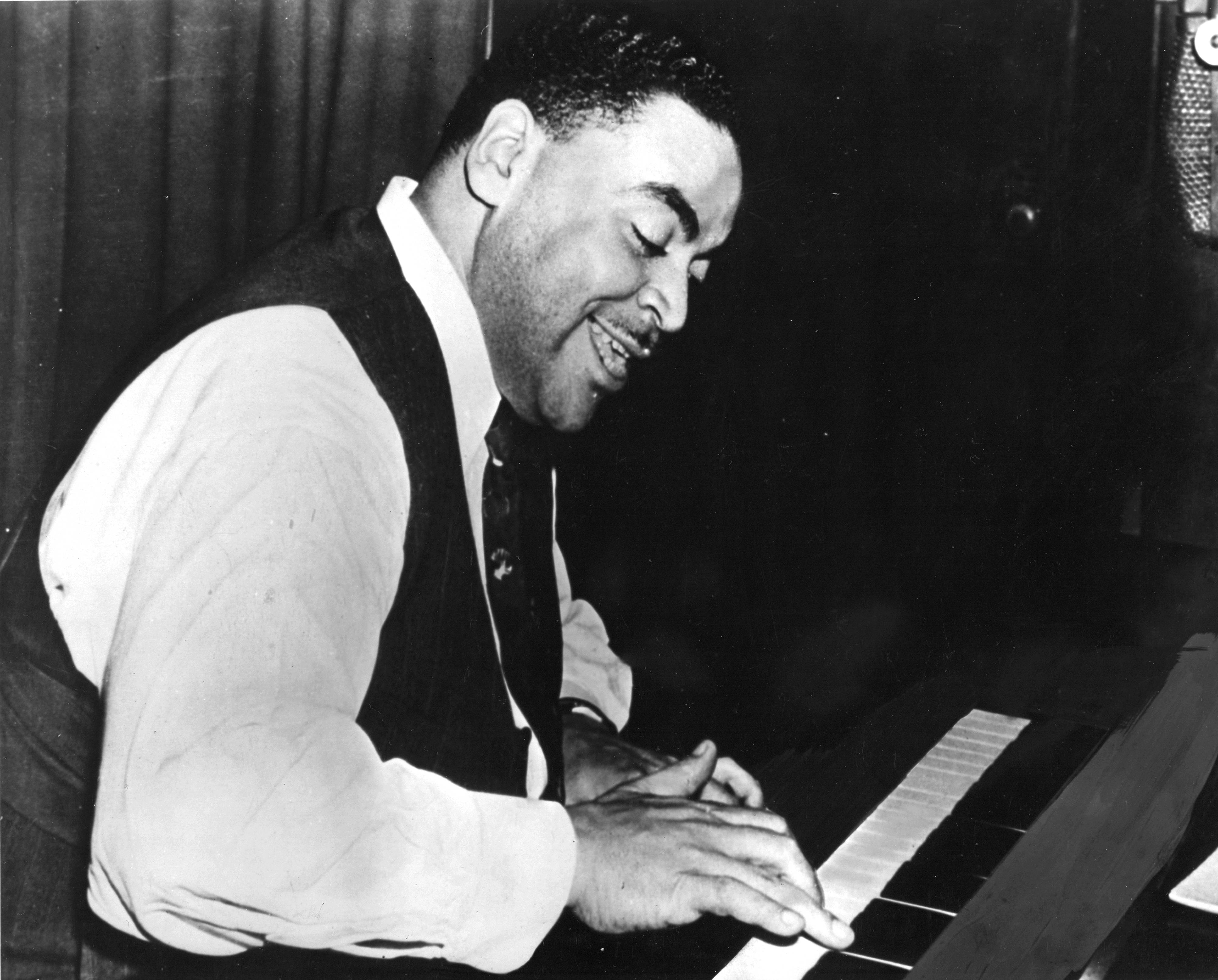 Fats Waller, jazz pianist, grand piano, 4K Desktop Wallpaper