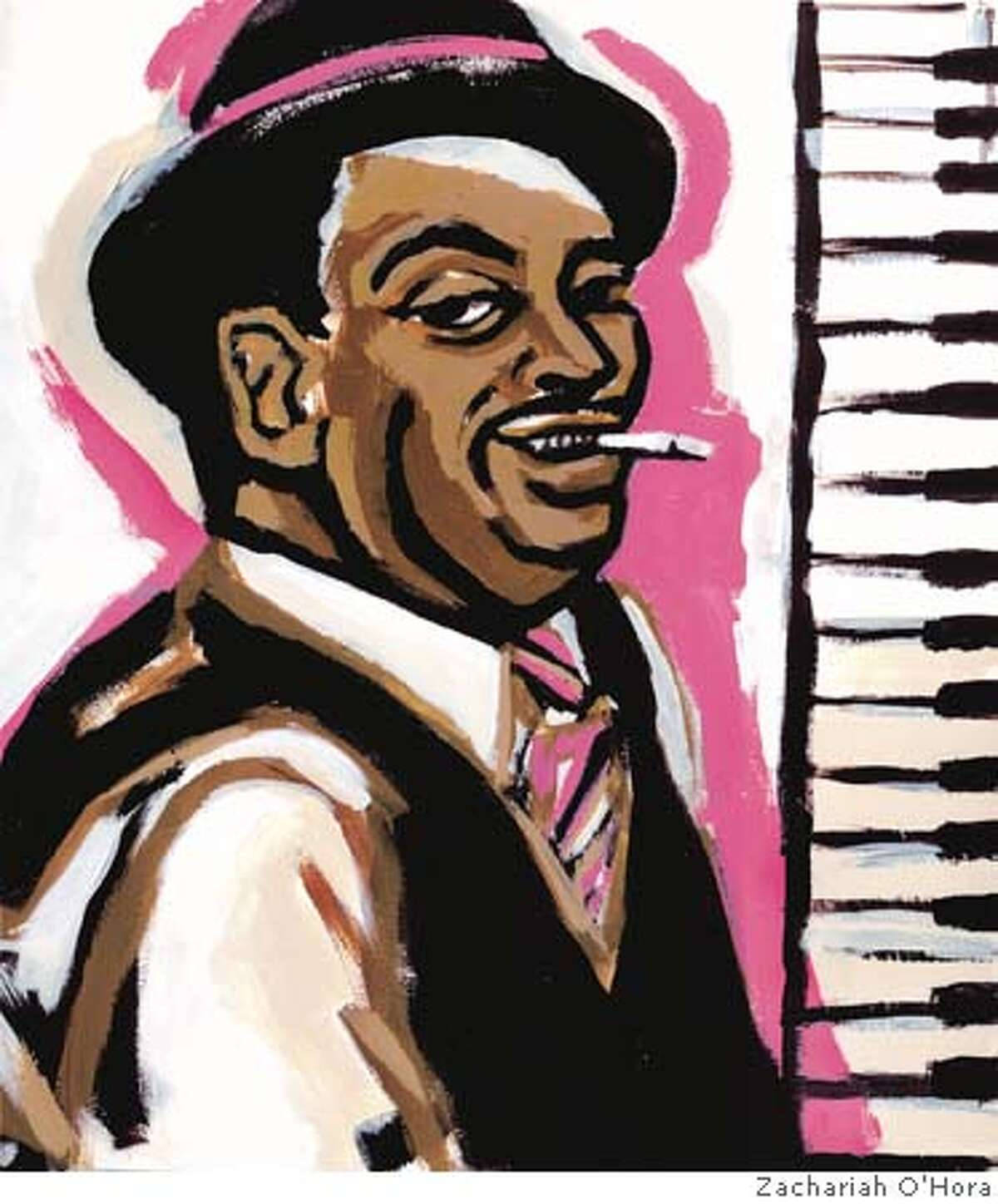 Fats Waller, jazz musician, hat, HD Phone Wallpaper
