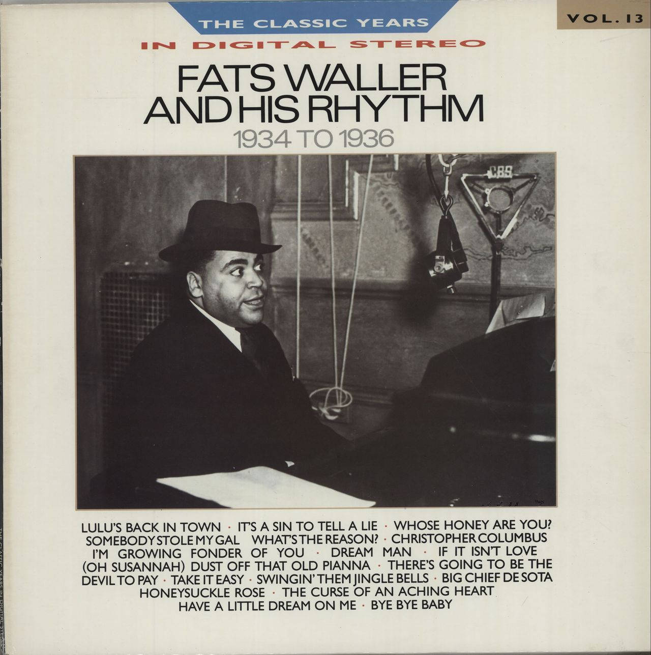 Fats Waller, piano, vintage studio, HD Phone Wallpaper
