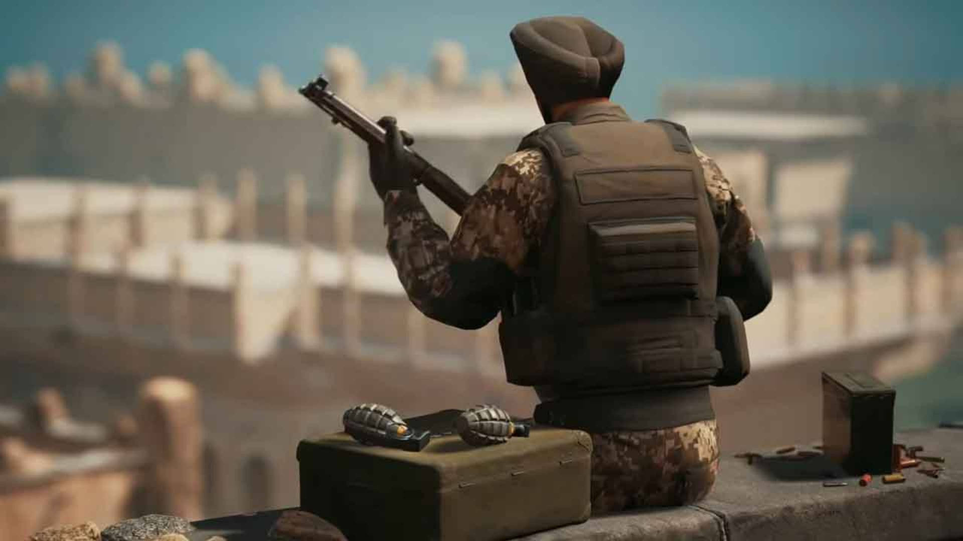 FAU-G, soldier, camouflage, Full HD Desktop Wallpaper