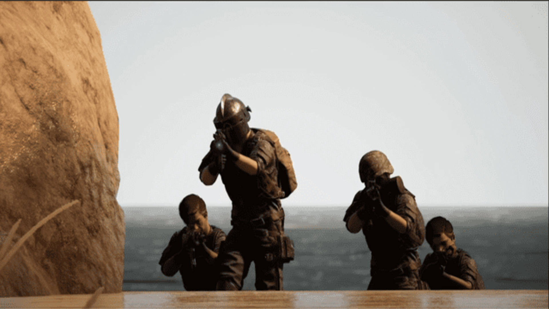 FAU-G, soldiers, camouflage gear, Full HD Desktop Wallpaper