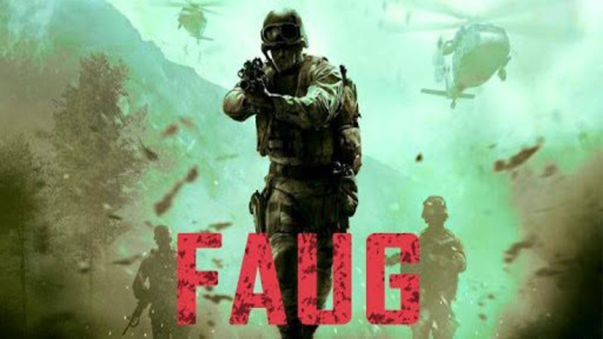 FAU-G, soldier, combat gear, Full HD Desktop Wallpaper