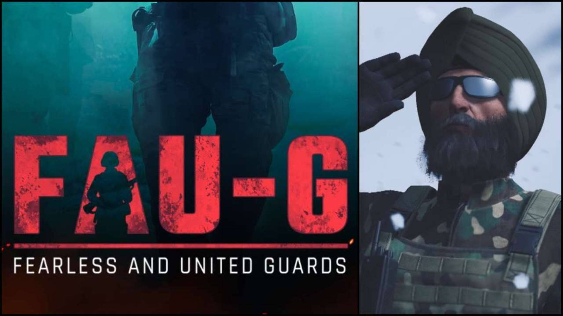 Fau G, soldier silhouette, teal water, Full HD Desktop Wallpaper