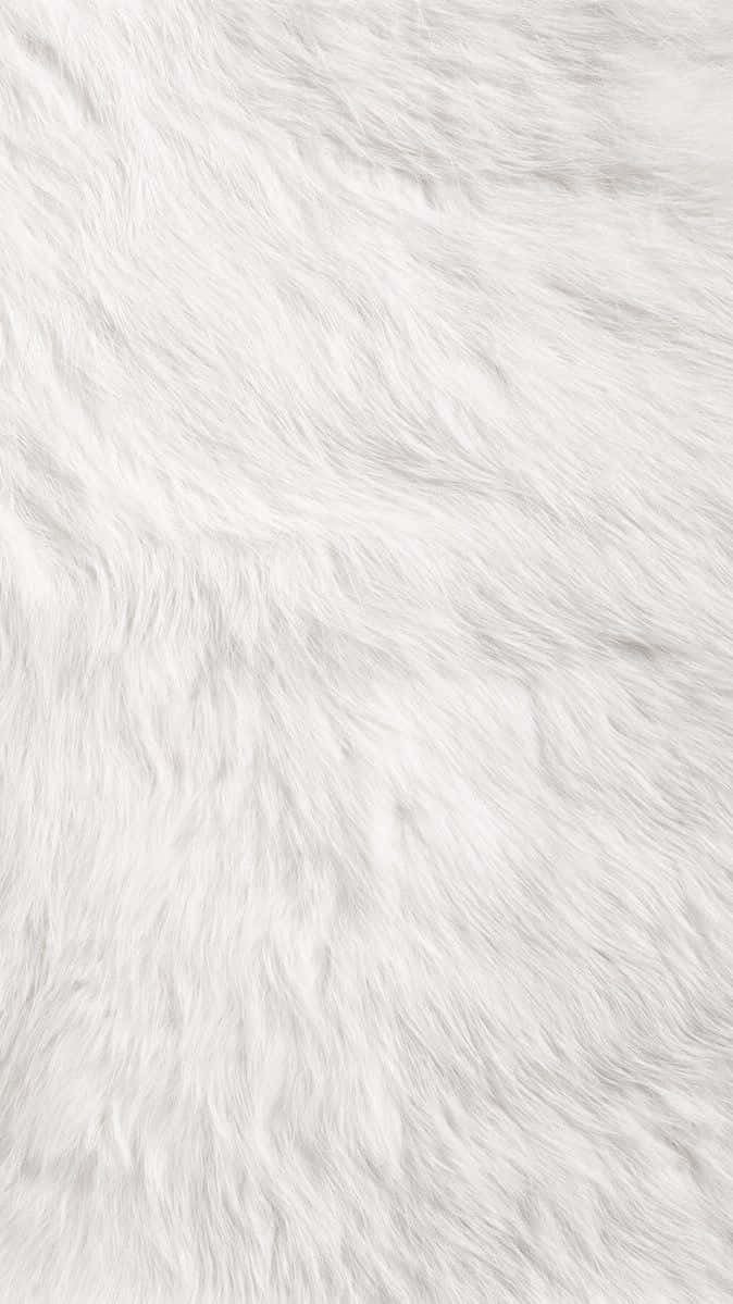 fuzzy white fur, soft white faux fur, gentle waves, SD Phone Wallpaper