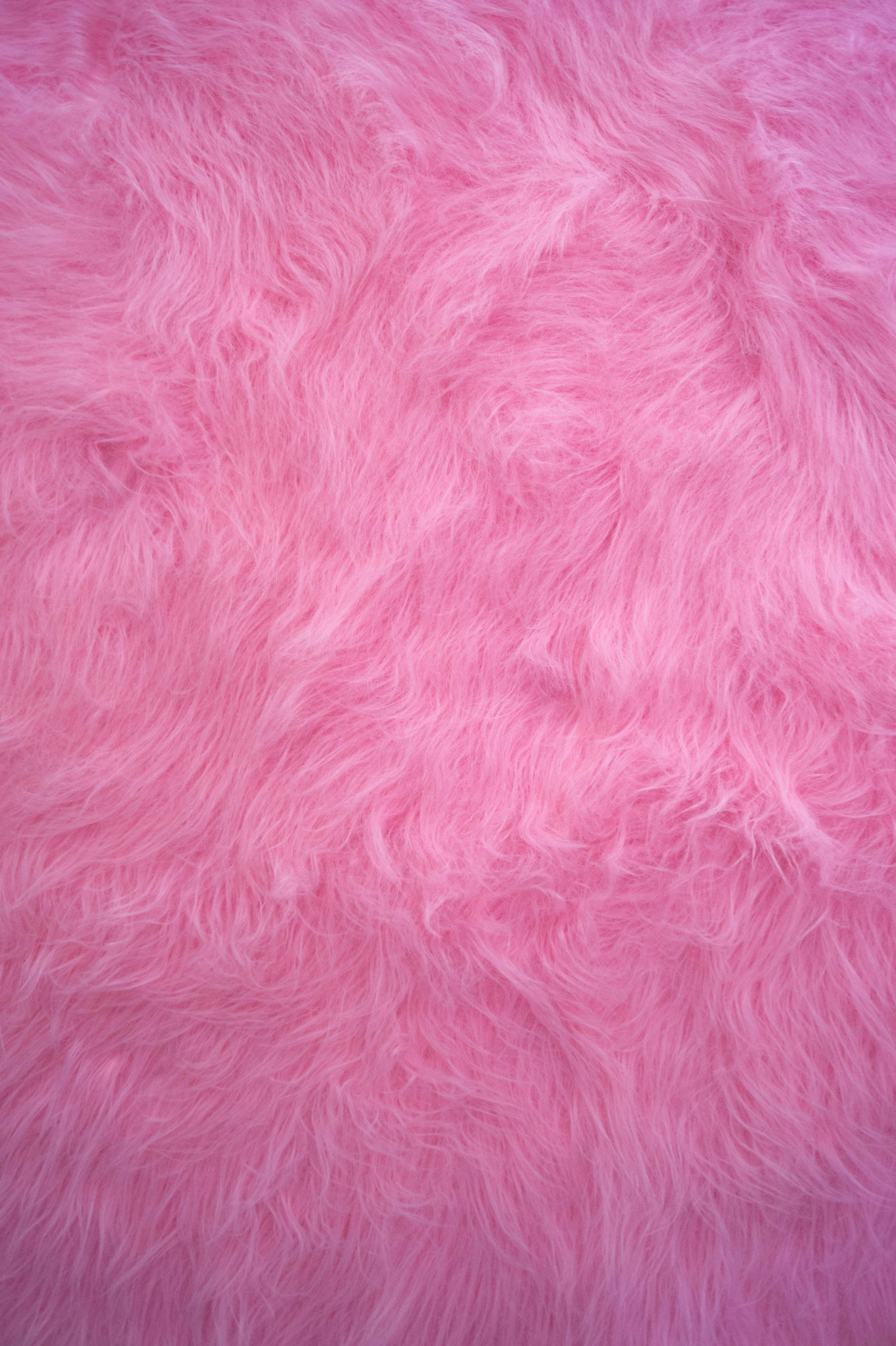 fuzzy pink fur, soft fluffy pink fur, gentle waves, 5K Phone Wallpaper