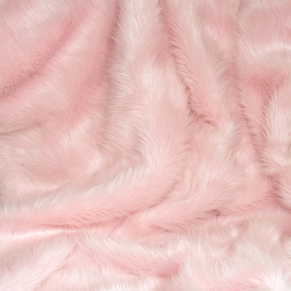 pink faux fur, fluffy texture, gentle folds, SD Desktop Wallpaper