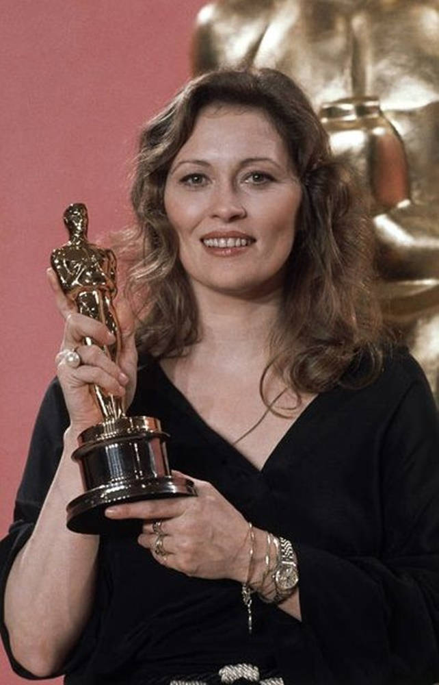 Faye Dunaway, Best Actress 1977, 49th Academy Awards, SD Phone Wallpaper