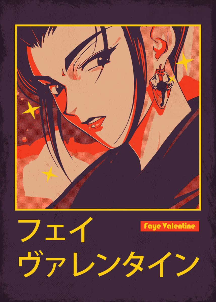 Faye Valentine, red hair, snake earring, SD Phone Wallpaper
