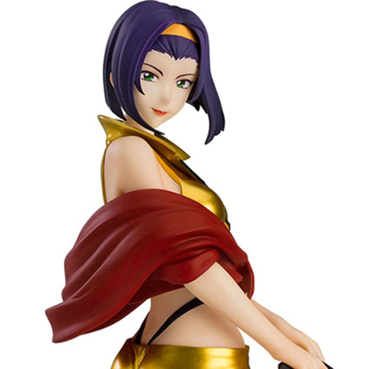 Faye Valentine, purple hair, green eyes, SD Desktop Wallpaper