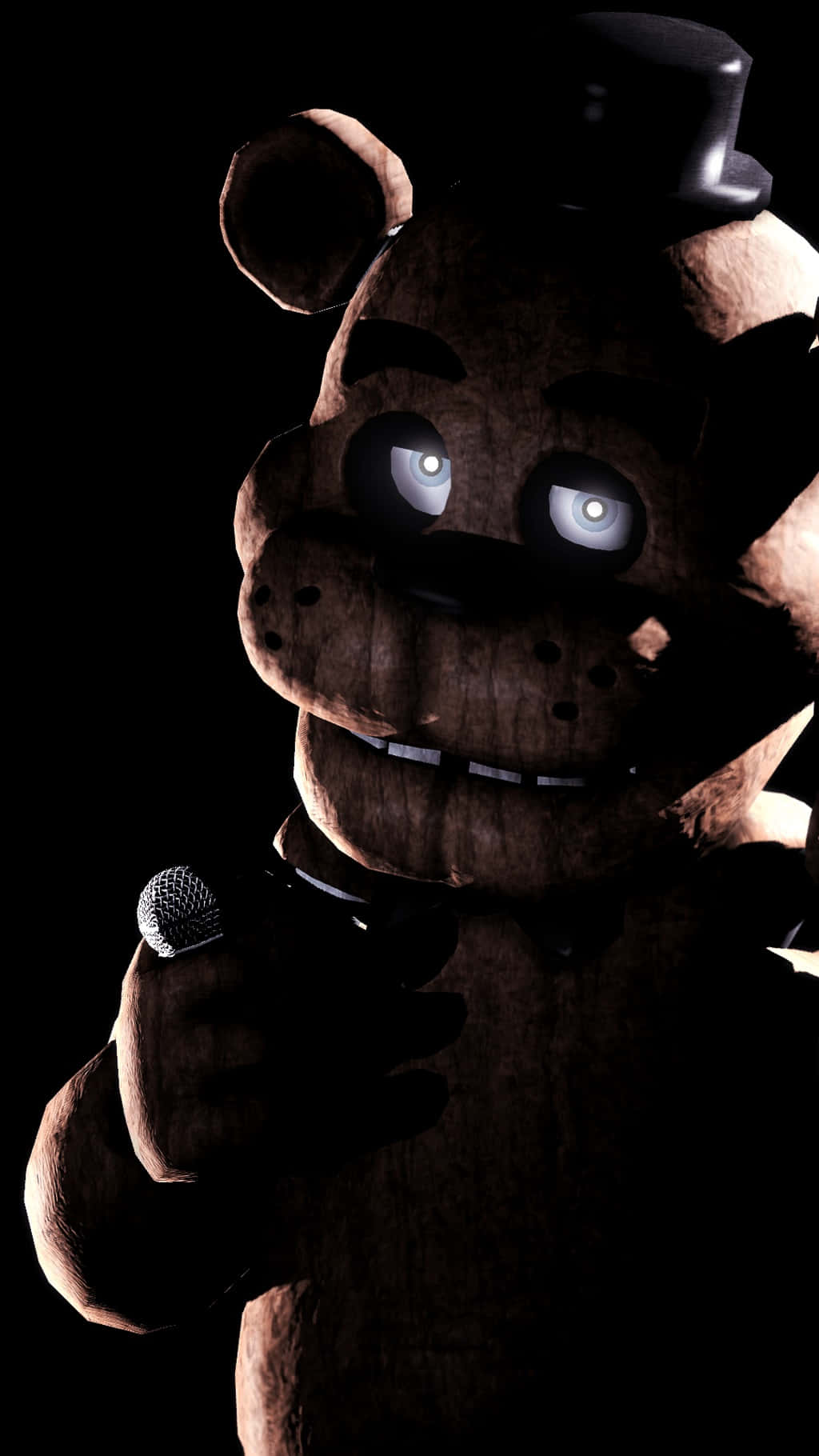 Fazbear Frights, animatronic bear, glowing eyes, HD Phone Wallpaper