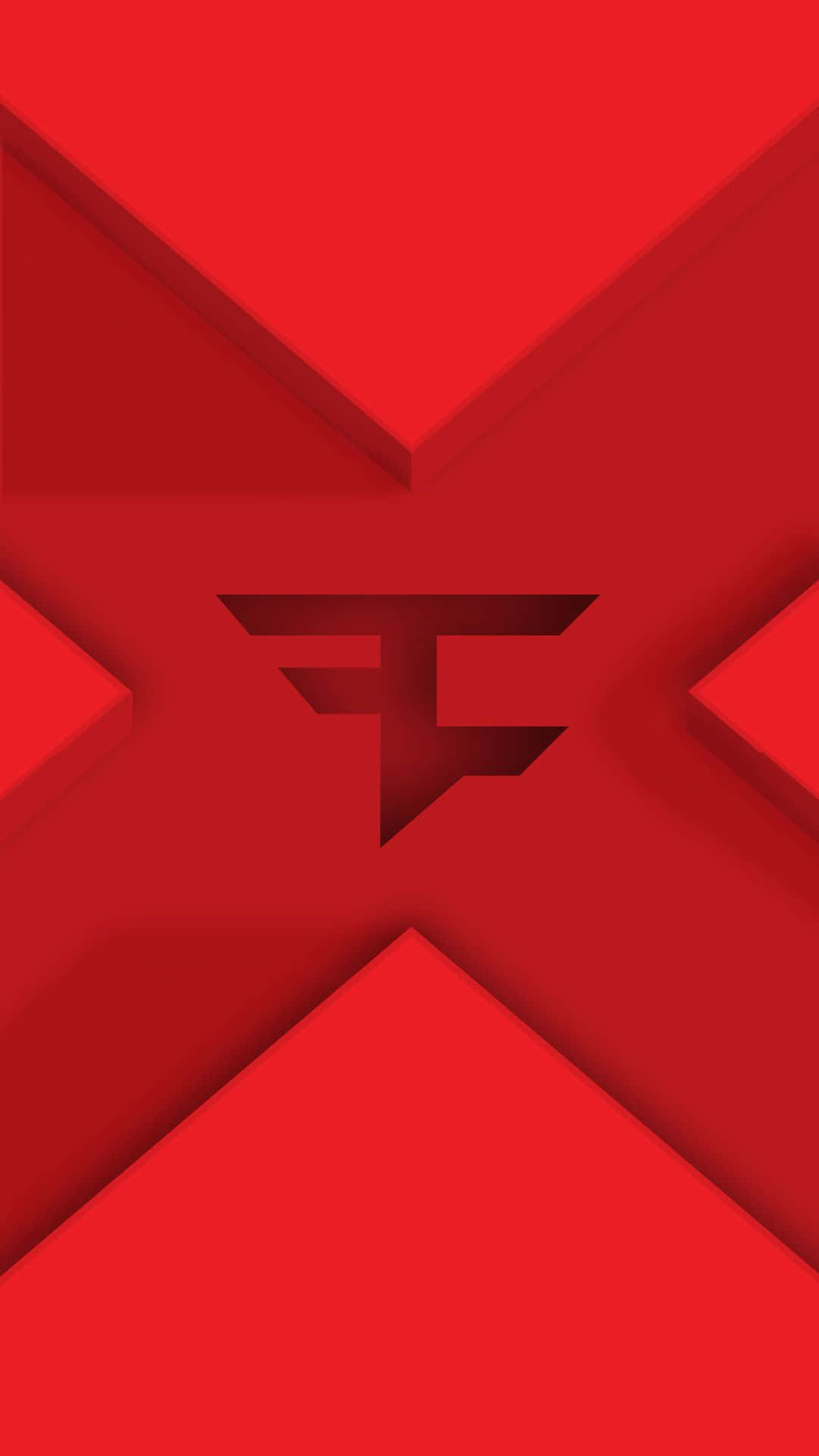 Faze Rug, red, geometric, Full HD Phone Wallpaper