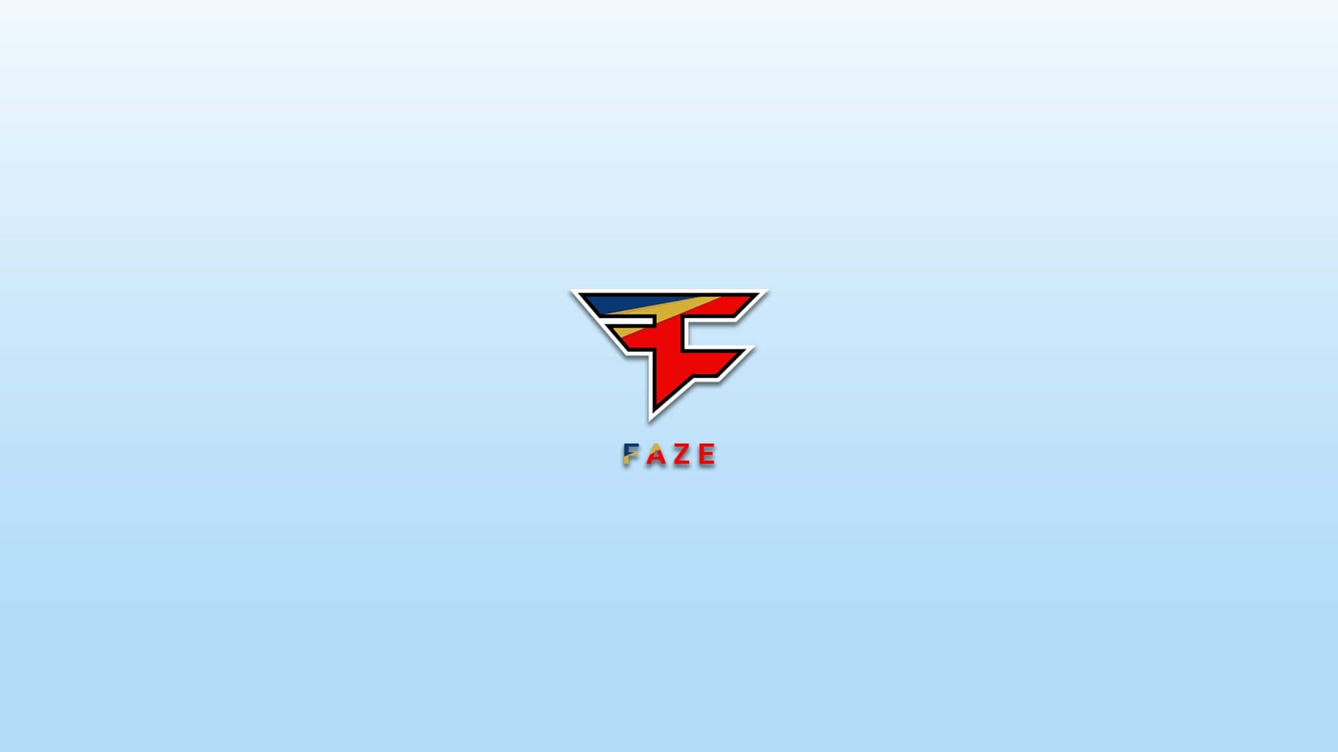 Faze Rug, red, stylized F logo, Full HD Desktop Wallpaper