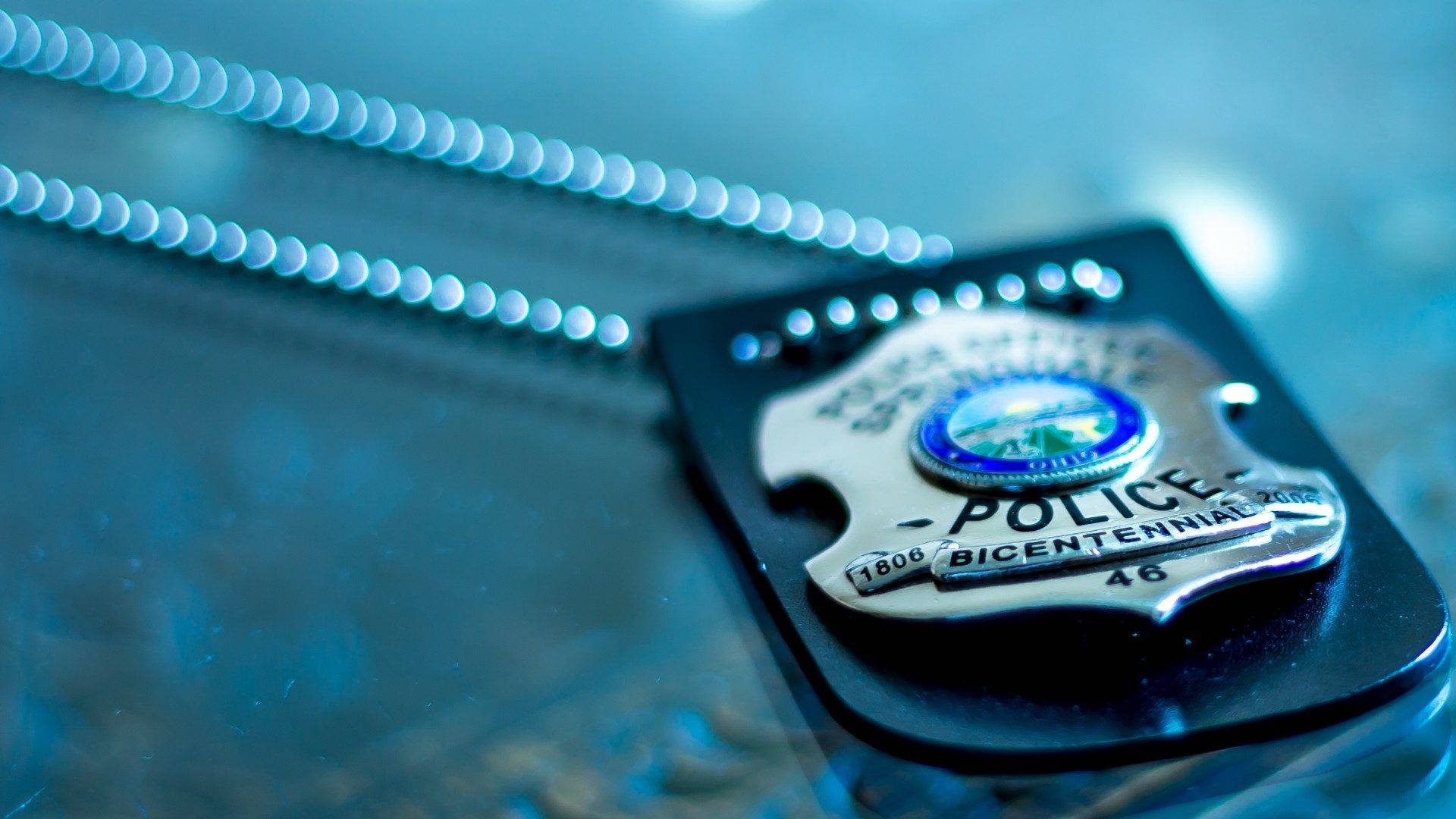FBI, police officer, badge, Full HD Desktop Wallpaper