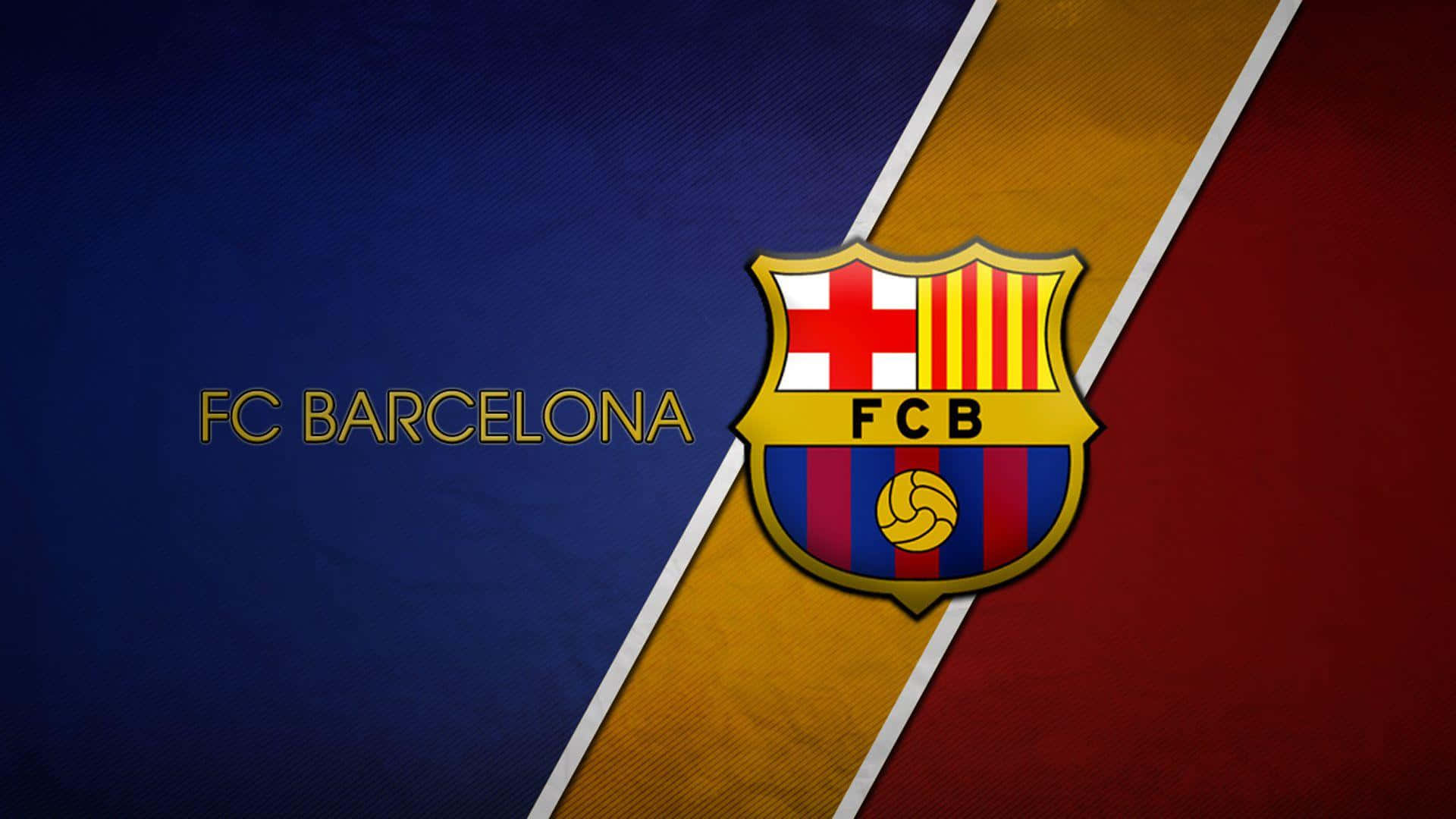 FC Barcelona, crest, blue, Full HD Desktop Wallpaper