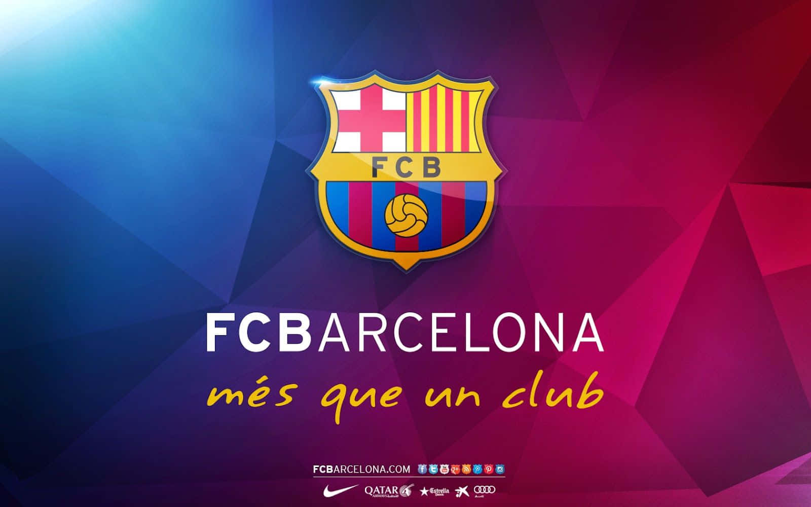 FC Barcelona, vibrant blue, magenta, HD Desktop Wallpaper