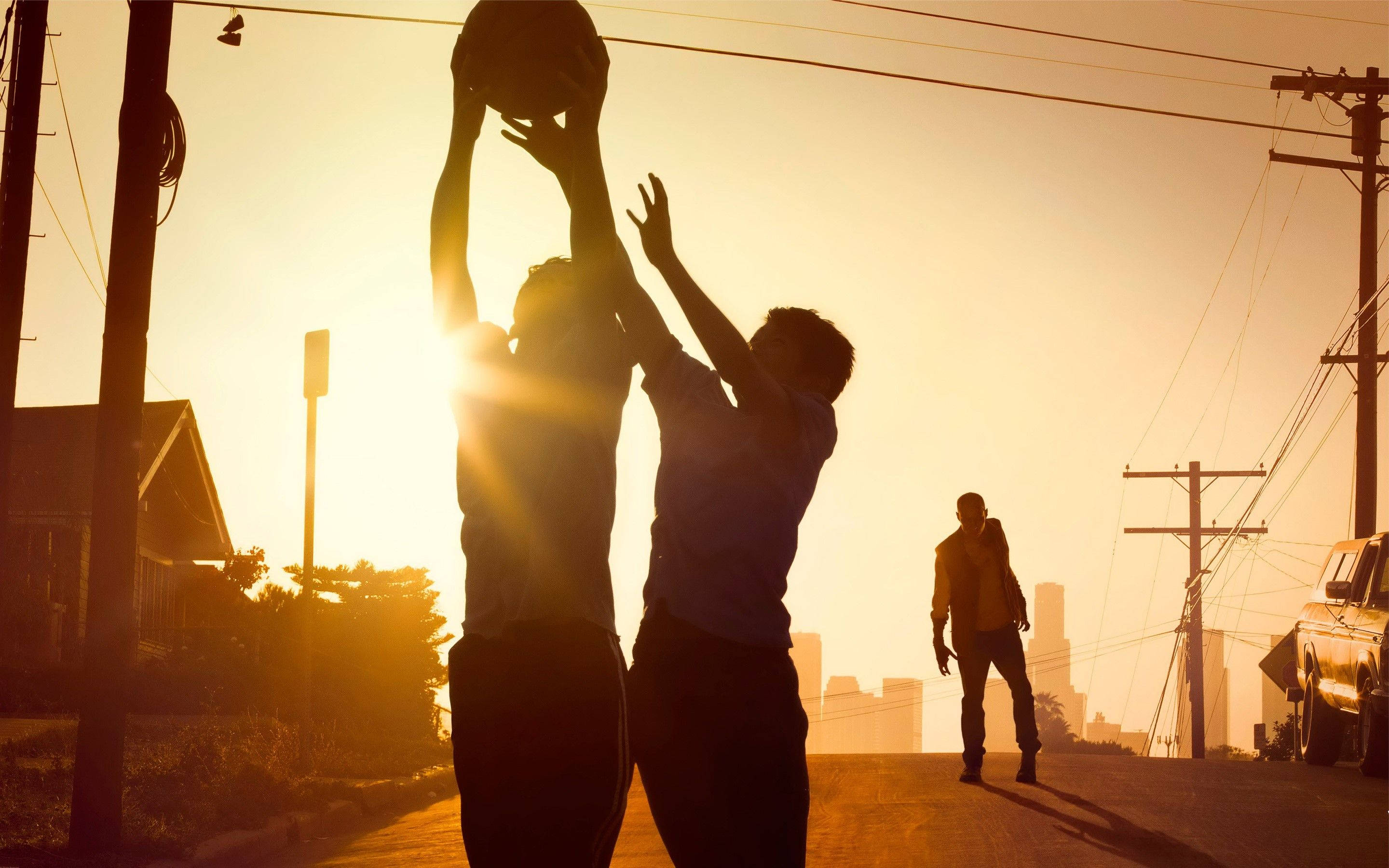 Fear The Walking Dead, basketball, dunk, 2K Desktop Wallpaper