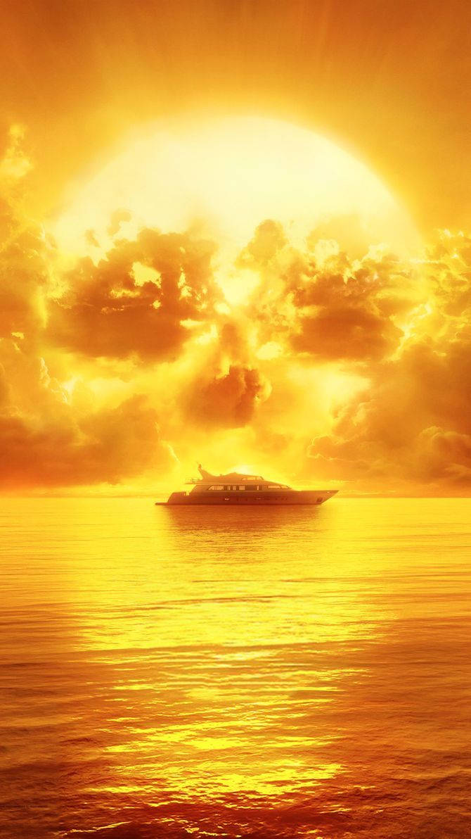 Fear The Walking Dead, skull, sunset, SD Phone Wallpaper