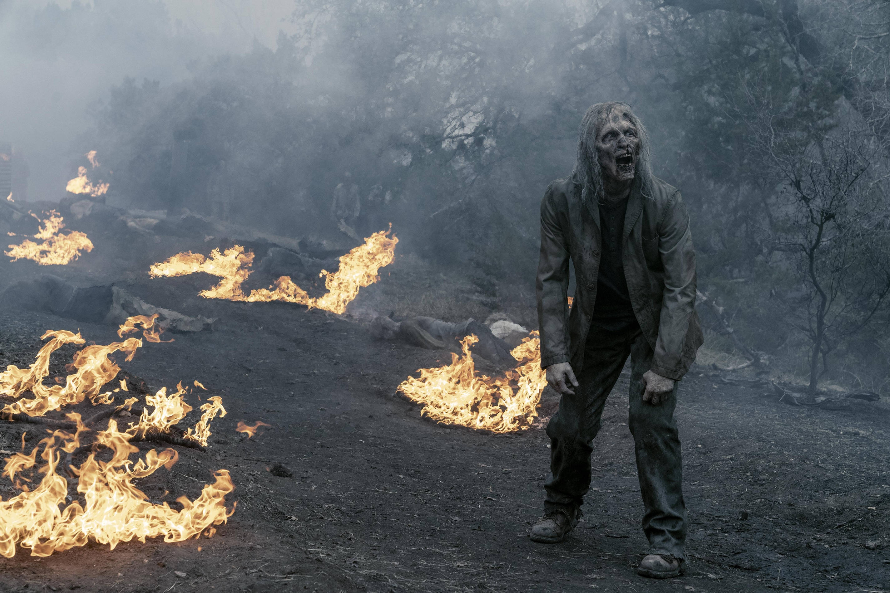 walker, Fear The Walking Dead, dusk, 2K Desktop Wallpaper