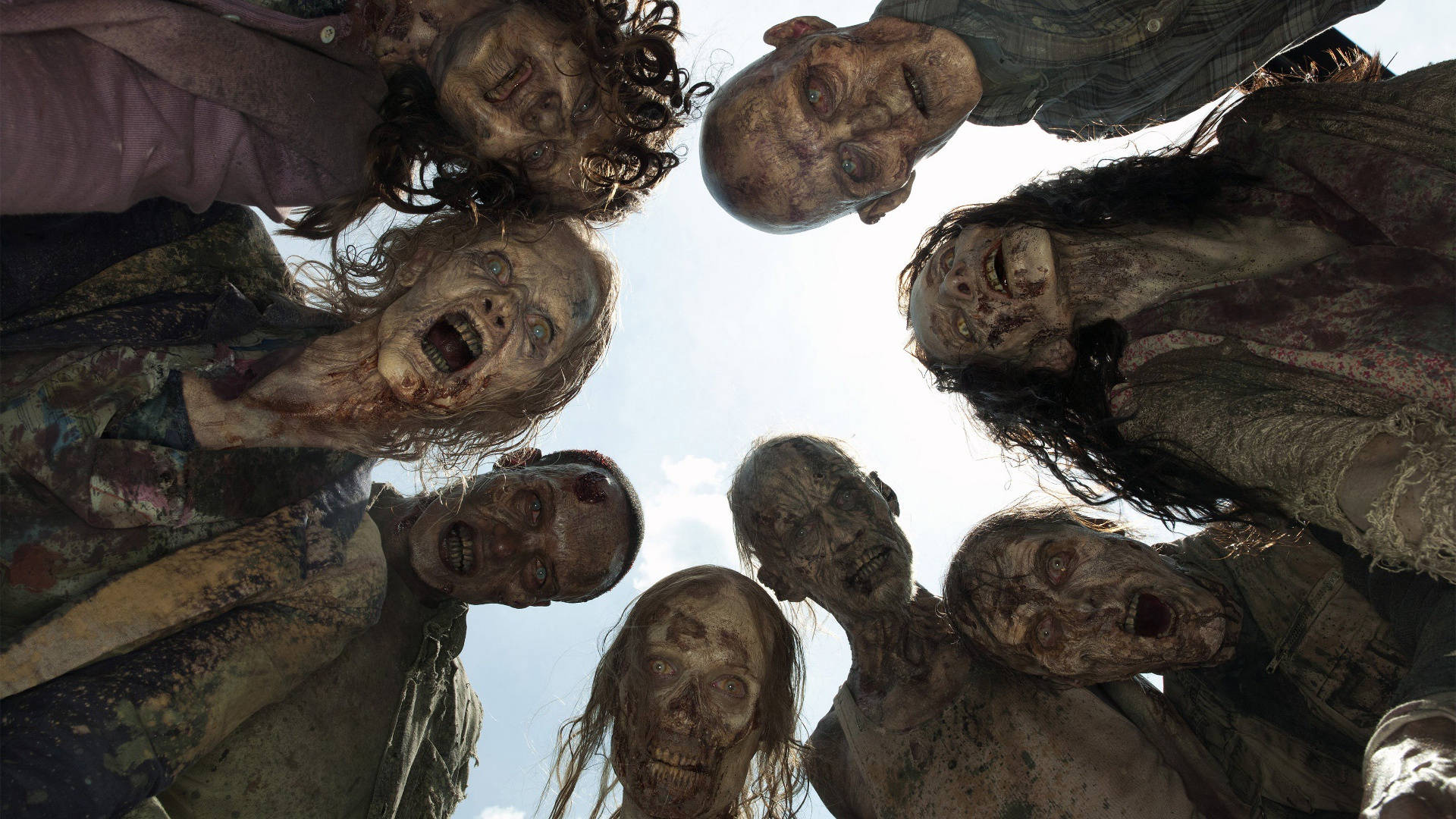 The Walking Dead, walkers, zombies, Full HD Desktop Wallpaper