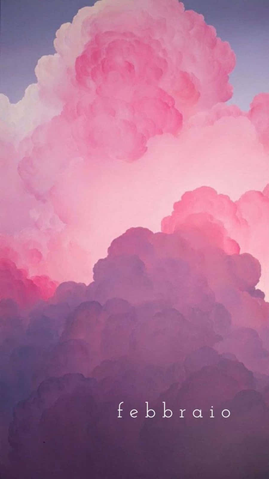 February iPhone, pink, purple, HD Phone Wallpaper