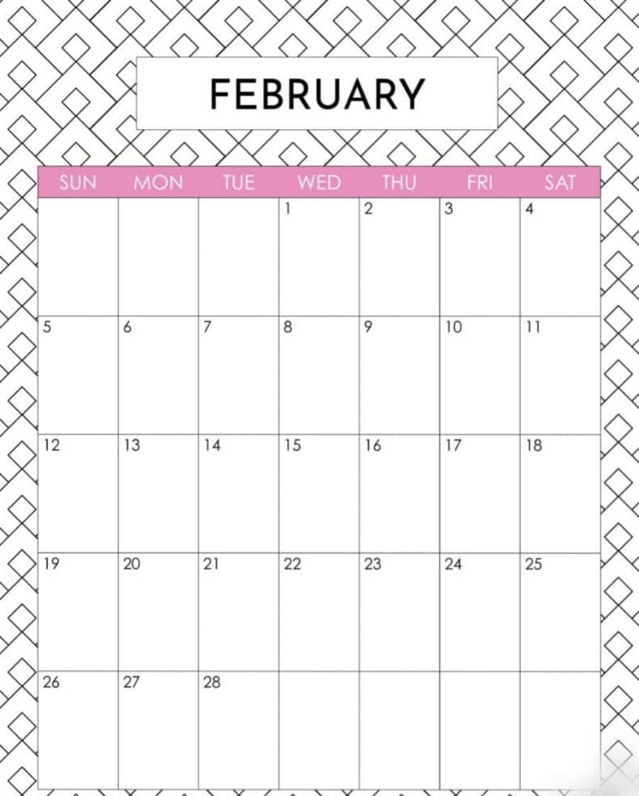 February, pink, diamond pattern, SD Phone Wallpaper