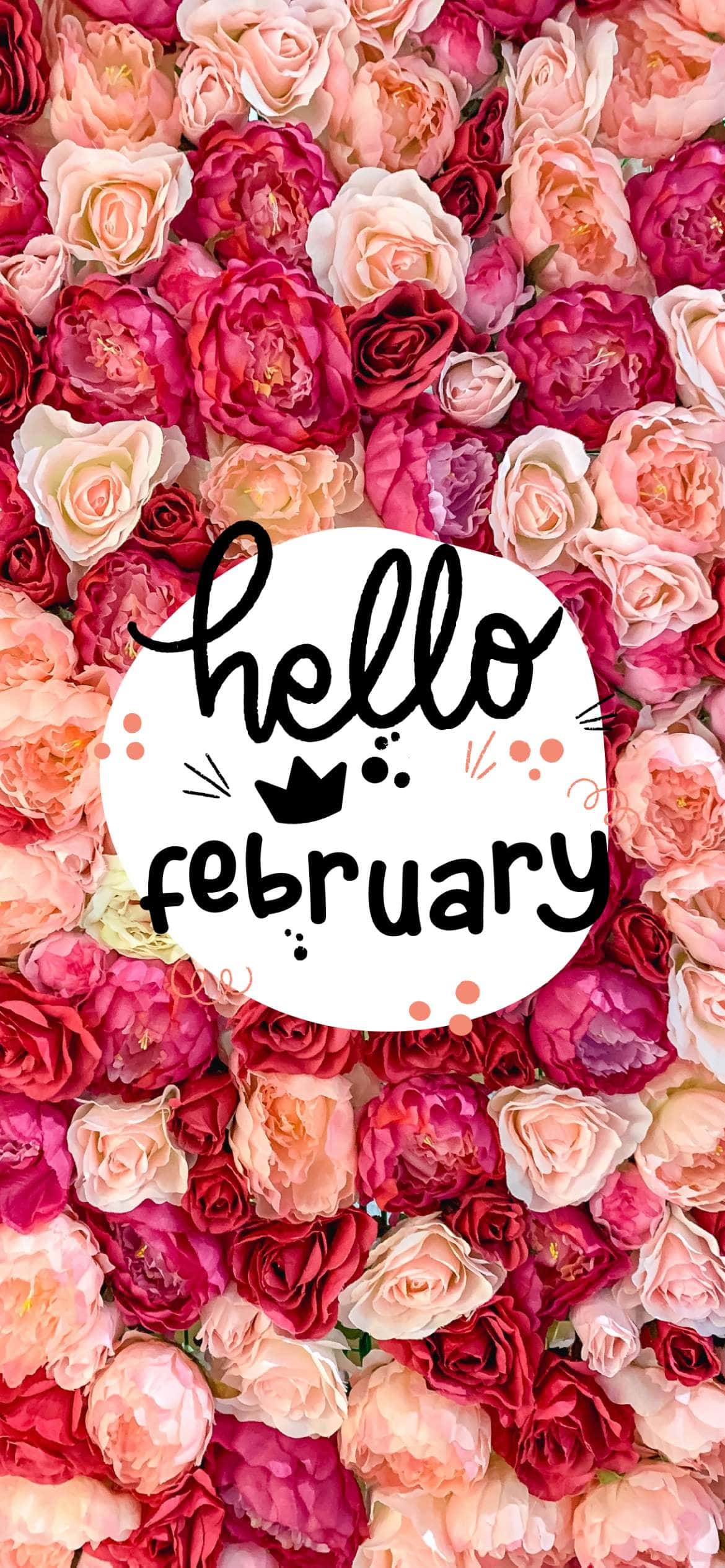 February, pink roses, red roses, Full HD Phone Wallpaper