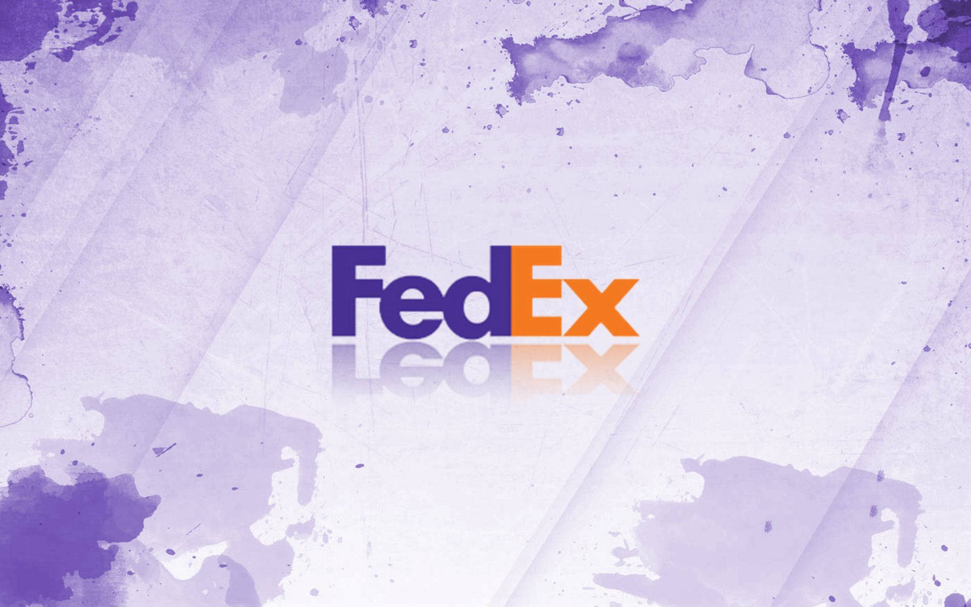 FedEx, purple, watercolor, Full HD Desktop Wallpaper
