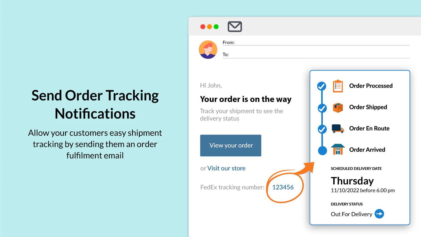 FedEx, tracking number, order tracking email, HD Desktop Wallpaper