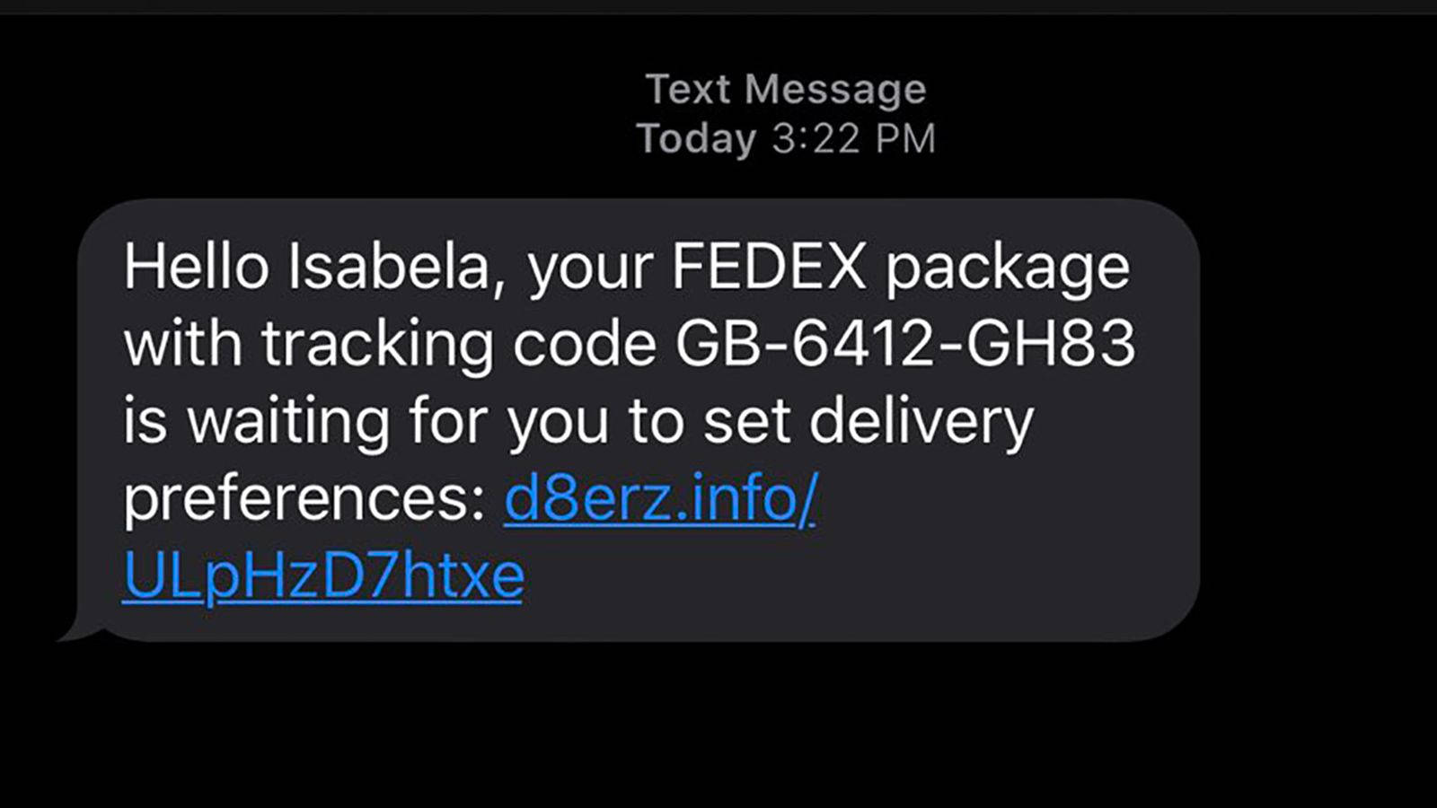 FedEx, text message, smartphone screen, HD Desktop Wallpaper